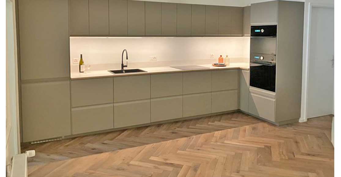 Foto: Küchenkompination Altstadtwohnung Porrentruy